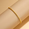 Jewelry Metal Anklet Copper Wave Style