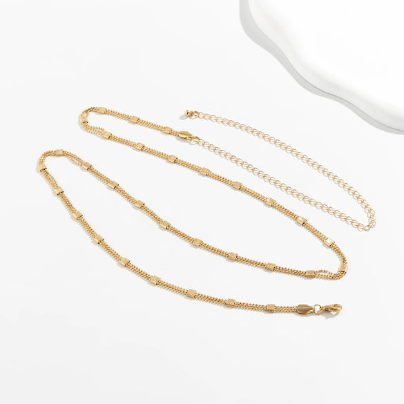 Jewelry Metal Body Chain Geometric Waist Chain For Women