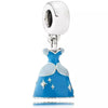 Jewelry Metal Cartoon Princess Skirt Beaded Pendant Totem Electroplated Diy Bracelet Beads Accessories