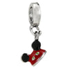 Jewelry Metal Cartoon Princess Skirt Beaded Pendant Totem Electroplated Diy Bracelet Beads Accessories