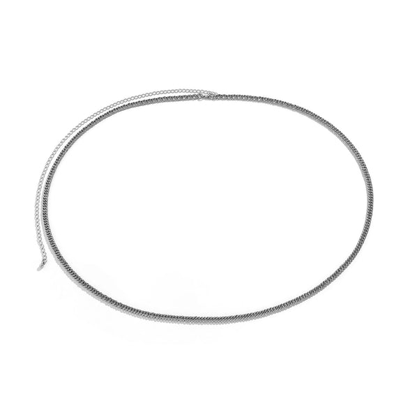 Jewelry Metal Chain Men's Body Chain Waist Chain Punk Exaggerated Simple Single Layer Iron Chain Leisure Style