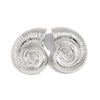 Jewelry Metal Conch Irregular Exaggerated Hollow Earrings Geometric Electroplating Women's