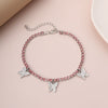 Jewelry Metal Copper Butterfly Claw Chain Simple Single Layer Retro Clavicle Necklace For Women