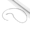 Jewelry Metal Double Layer Snake Bone Chain Body Chain With Cross Tassel For Women