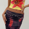 Jewelry Metal Doublelayer Body Chain With Star Sun Pendant Iron Chain Alloy Fashion Style