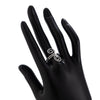 Jewelry Metal Geometric Coil Open Ring Bracelet For Women With Electroplating