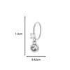 Jewelry Metal Heart Shape Electroplating Pendant Earrings Nose Ring For Women