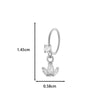 Jewelry Metal Heart Shape Electroplating Pendant Earrings Nose Ring For Women
