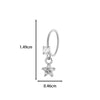 Jewelry Metal Heart Shape Electroplating Pendant Earrings Nose Ring For Women