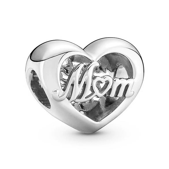 Jewelry Metal Love Chain Pendant With Totem Pattern Electroplating Original Design