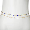 Jewelry Metal Simple Sequin Double Circle Waist Chain For Women