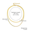 Jewelry Metal Snake Bone Chain With Wave And Geometric Pattern Electroplated For Women