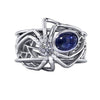 Jewelry Metal Spider Ring Punk Style Insect Pattern Electroplated