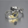 Jewelry Metal Star Electroplated Combination Set Ring