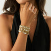 Jewelry Metal Tassel Pendant Bracelet Ins Style Irregular Beaded Electroplated