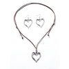 Jewelry Metal Zinc Alloy Heart Retro Exaggerated Love Necklace For Women
