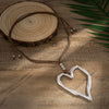 Jewelry Metal Zinc Alloy Heart Retro Exaggerated Love Necklace For Women