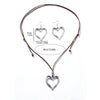 Jewelry Metal Zinc Alloy Heart Retro Exaggerated Love Necklace For Women