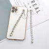Jewelry Mobile Phone Case Bracelet Accessories Alloy Electroplating Pearl Love Letter Shell Women's