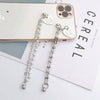Jewelry Mobile Phone Case Bracelet Accessories Alloy Electroplating Pearl Love Letter Shell Women's