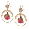 Jewelry Natural Pearl Flower Handmade Bohemian Style Women's Earrings
