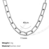 Jewelry Necklace Bracelet Suit 316L Stainless Steel 18K Gold Plated Electroplated Exaggerated Fashion Design For Women