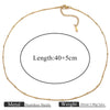 Jewelry Necklace Chain Stainless Steel Round Snake Chain Clip Bead Chain Electroplated