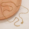 Jewelry Necklace Chain Stainless Steel Round Snake Chain Clip Bead Chain Electroplated