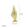Jewelry Necklace Copper Brass Animal Zodiac Ocean Conch Starfish Small Fish Diy Handmade Electroplated