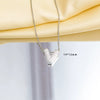 Jewelry Necklace Copper Gemstone Letter Electroplated