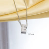Jewelry Necklace Copper Gemstone Letter Electroplated