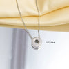 Jewelry Necklace Copper Gemstone Letter Electroplated