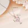 Jewelry Necklace Copper O Chain Mixed Gemstone Inlay Microinlaid Zircon Star Moon Electroplating Women's