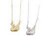 Jewelry Necklace Copper Titanium Steel Animal Zodiac Gemstone Pendant Electroplated For Women
