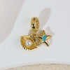 Jewelry Necklace Pendant Copper Animal Zodiac Design With Electroplating Marine Series