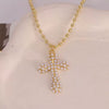 Jewelry Necklace Pendant Imitation Pearl Copper Geometric Ball Chain Electroplated Inlaid