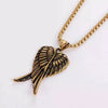 Jewelry Necklace Punk Fivepointed Star Skull Round Doll Pattern Stainless Steel Polish Casting For Men