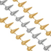 Jewelry Necklace Punk Style Stainless Steel Electroplated Small Thorns Chili Type For Men And Women
