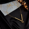 Jewelry Necklace Stainless Steel Geometric Square Pendant Electroplating