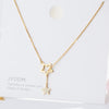 Jewelry Necklace Sterling Silver Style Sweater Clavicle Chain Fivepointed Star Accessories Wholesale