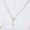 Jewelry Necklace Sterling Silver Style Sweater Clavicle Chain Fivepointed Star Accessories Wholesale