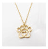 Jewelry New Fashion Hollow Love Dog Claw Necklace Pendant Hot Goods