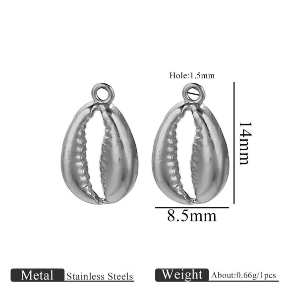 Jewelry Ornament Vacuum Gold Plated Stainless Steel Chili Gourd Pendant Accessories For Earrings Bracelet