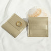 Jewelry Packaging Bag Faux Leather Pu Snap Bag For Necklace Ring Storage