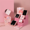 Jewelry Packaging Box Paper Cardboard Irregular Flower Style