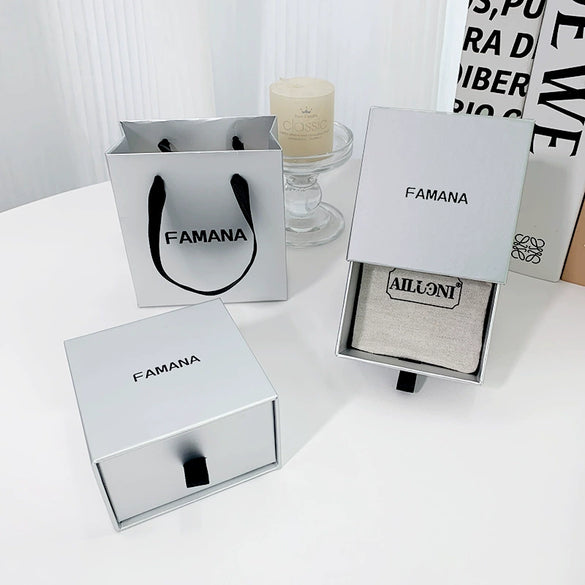 Jewelry Packaging Box Paper Cardboard Jewelry Drawer