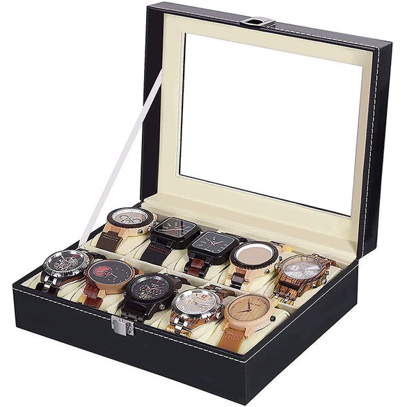 Jewelry Packaging Box Pu Material Pinhole Pattern Antique