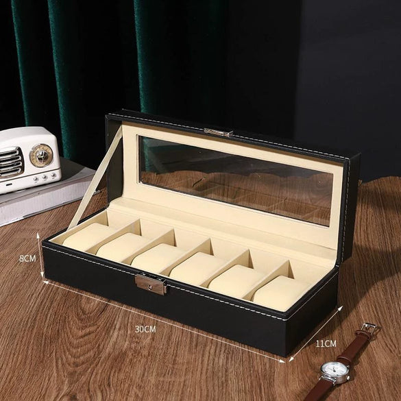 Jewelry Packaging Box Pu Material Pinhole Pattern Antique