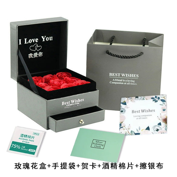 Jewelry Packaging Box Pvc Geometric High Sense