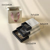 Jewelry Packaging Box With Regenerated Texture Cover Made Of Paper And Cardboard For Rings Necklaces And Bracelets